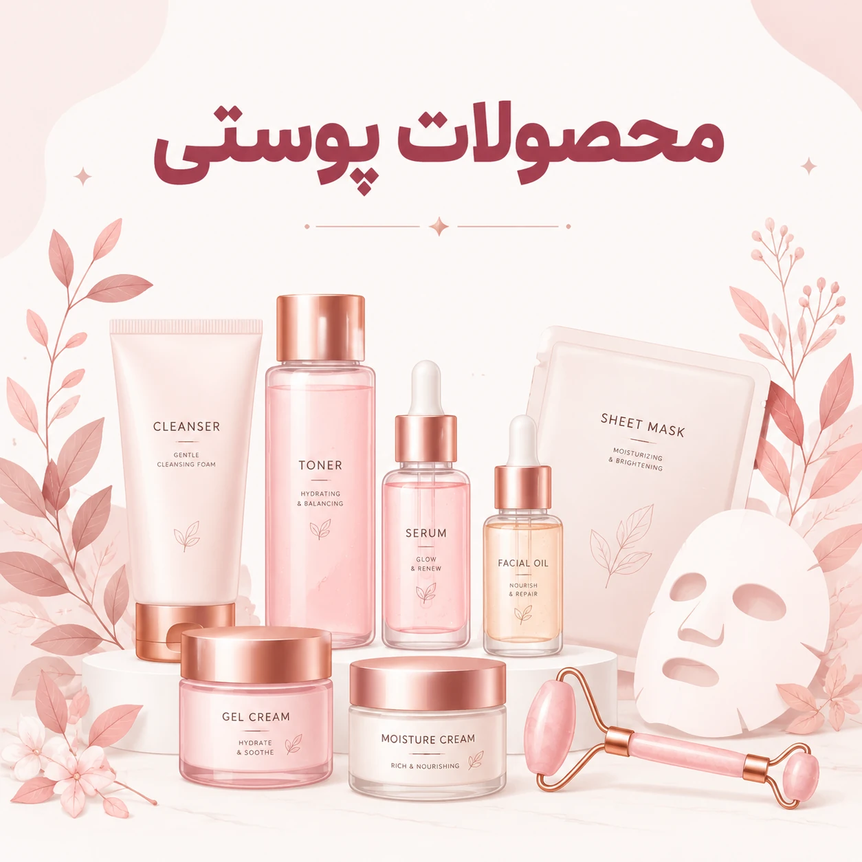 محصولات پوستی