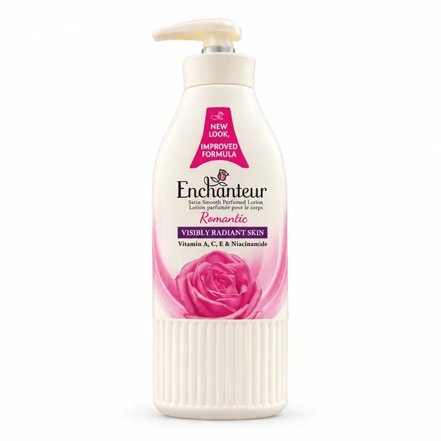 لوسیون بدن عطری انشانتر مدل Romantic حجم ۵۰۰ میل