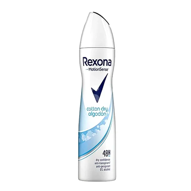 اسپری ضد تعریق زنانه رکسونا Cotton Dry Algodon حجم200میل