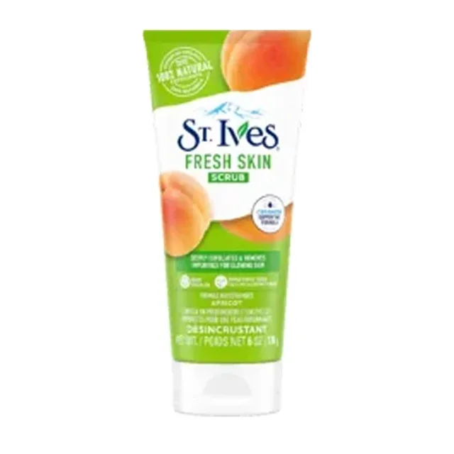 اسکراب صورت فرش اسکین زردآلو سینت ایوز St.Ives