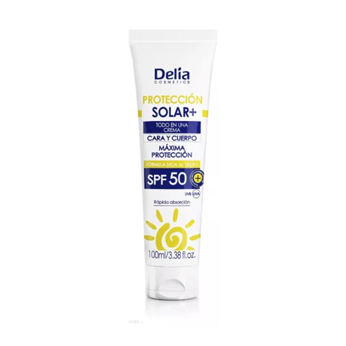 ضد آفتاب روشن کننده بی رنگ دلیا Delia SPF50