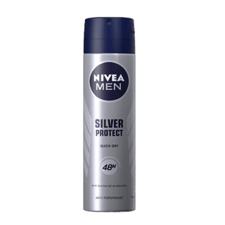 اسپری ضد تعریق مردانه نیوا مدل SILVER PROTECT حجم150 میل