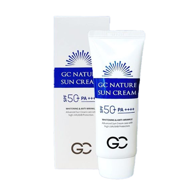 ضد آفتاب جی سی نیچر ++++SPF50+ PA حجم 60 میل