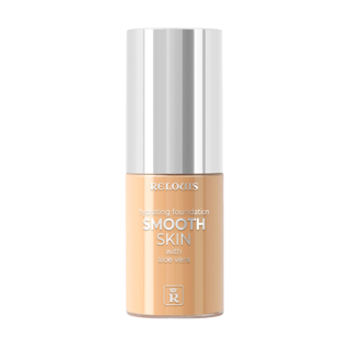 کرم پودر مرطوب کننده آلو ورا Skin Smooth بژ شنی 04